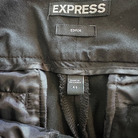 Express Black Editor Pants - Picture 6 of 6